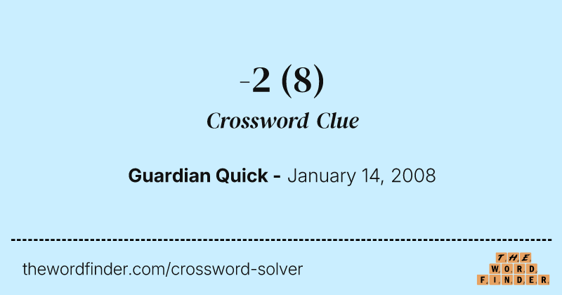 -2 crossword clue image
