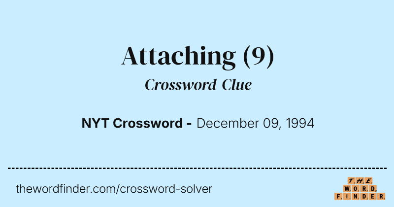 Attaching crossword clue image