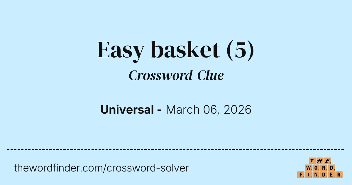 Sitemapcdatahttpautocellcare1comwicker Basket Crossword Clue