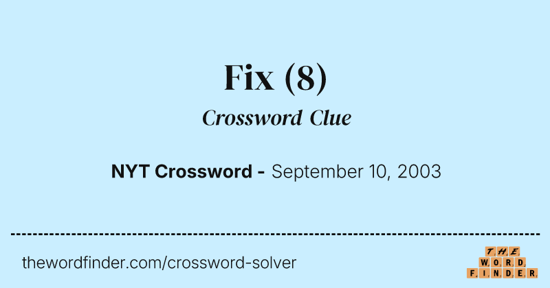 Fix crossword clue image