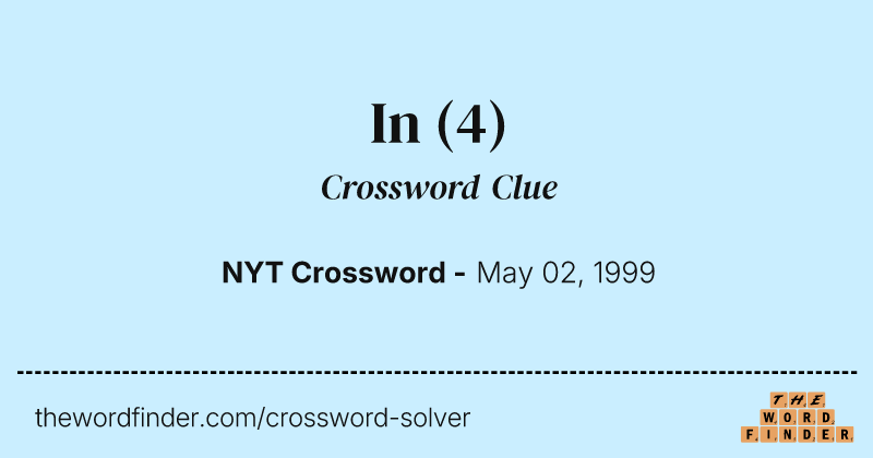 In crossword clue image