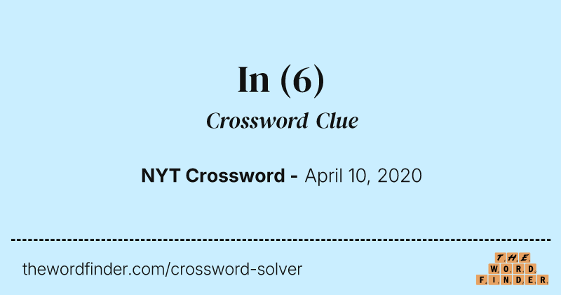 In crossword clue image