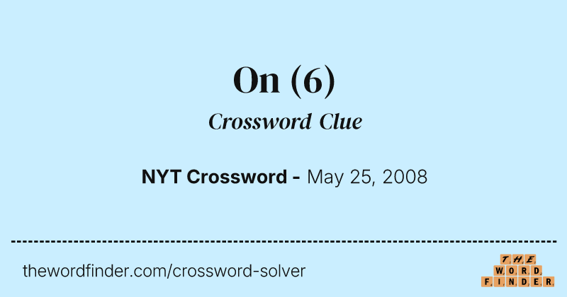 On crossword clue image