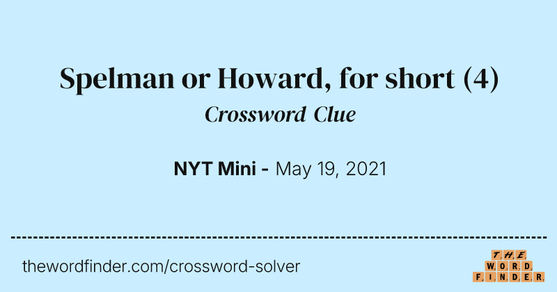 Spelman or Howard, for short crossword clue image