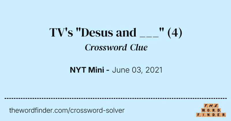 TV's "Desus and ___" crossword clue image