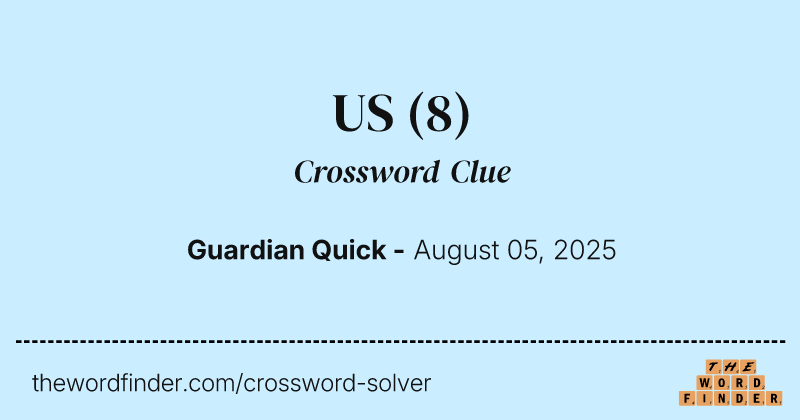 US crossword clue image