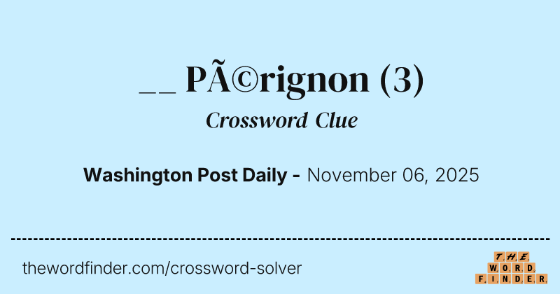 __ Pérignon crossword clue image