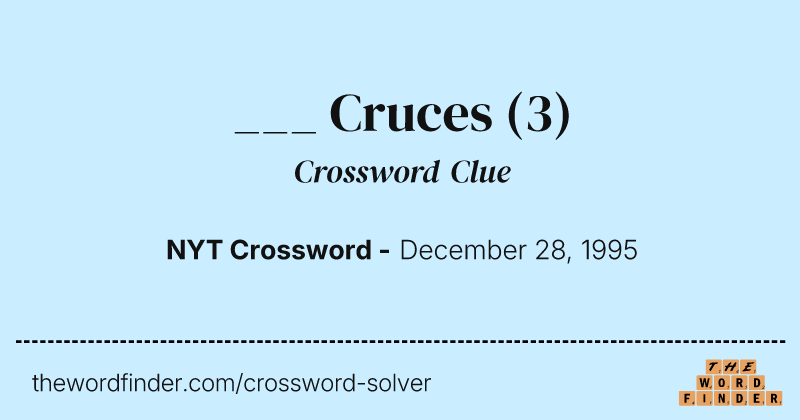 ___ Cruces crossword clue image