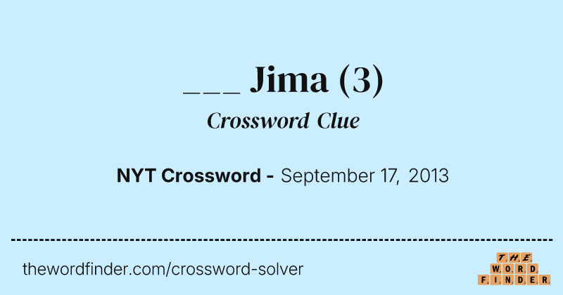___ Jima crossword clue image