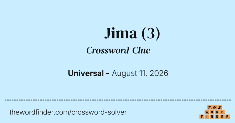 ___ Jima crossword clue image