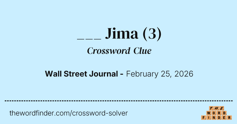 ___ Jima crossword clue image