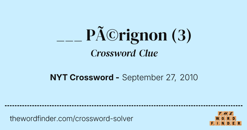 ___ Pérignon crossword clue image