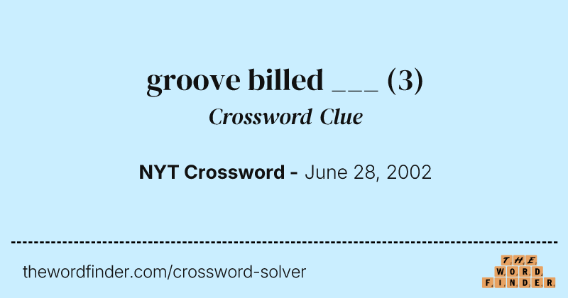 groove billed ___ crossword clue image